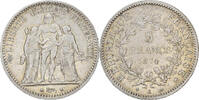 France 5 Francs Monnaie, Hercule, Bordeaux, Argent, KM:820.2, Le -
