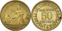 France 50 Centimes Monnaie, Chambre de commerce, Paris -