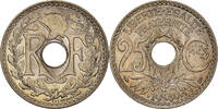 France 25 Centimes Monnaie, Lindauer, Paris, Nickel-Bronze -