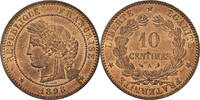 France 10 Centimes Monnaie, Cérès, Paris, Bronze, KM:815.1, Le -