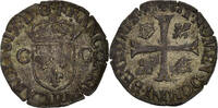 France Douzain aux deux C Monnaie, Charles IX, Dijon, Billon -