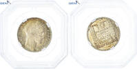 France 10 Francs Monnaie, Turin, Paris, GENI, MS63, Argent -