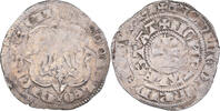 Principauté de Liège 1/2 Gros à l'Aigle Liège, Hugues de Chalon, Statte, Billon -