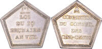 France Medaille Consulat, Commission du Conseil des Cinq-Cents, 19 Brumaire -