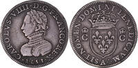 France 1/2 Teston Charles IX, Piéfort, Paris, Argent, Ciani:1375 -