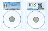 Danemark 3 Rigsbankskilling Frederik VI, Altona, Argent, PCGS -