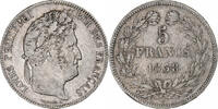 France 5 Francs Louis-Philippe, Lille, Argent, Gadoury:678, Le -