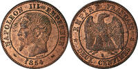 France 2 Centimes Monnaie, Napoleon III, Napoléon III, Rouen -