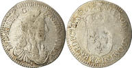 France 1/12 ECU, 10 Sols Monnaie, Louis XIV, 1/12 Écu au buste juvénile, Aix -