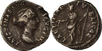Denier Monnaie, Faustina II, Rome, Argent, RIC:506 -