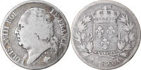 France 2 Francs Monnaie, Louis XVIII, Louis XVIII, Paris, Argent -