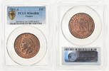 France 10 Centimes Monnaie, Napoleon III, Napoléon III, Paris, PCGS -