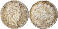 France 1/4 Franc Monnaie, Louis-Philippe, Rouen, Argent -