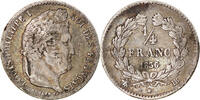 France 1/4 Franc Monnaie, Louis-Philippe, Strasbourg, Argent -