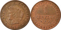 France Centime Monnaie, Cérès, Paris, Bronze, Gadoury:88 -