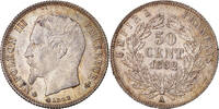 France 50 Centimes Monnaie, Napoleon III, Napoléon III, Paris -
