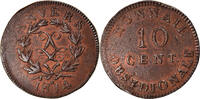 Régions françaises 10 Centimes Monnaie, FRENCH STATES, ANTWERP, Louis XVIII, Anvers -