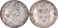 France Ecu Monnaie, Louis XIV, Écu à la mèche longue, Rouen -
