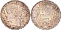 France Franc Monnaie, Cérès, Paris, Argent, Gadoury:465, KM:822.1 -