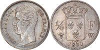 France 1/4 Franc Monnaie, Charles X, Lille, Argent, Gadoury:353 -