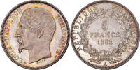 France 5 Francs Louis-Napoléon Bonaparte, Paris, Epreuve sur flan bruni -