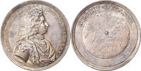 Suède Médaille Charles XI, Peace Treaty of Lund, Argent -