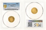 France 50 Centimes Monnaie, Chambre de commerce, Paris, PCGS, MS64 -