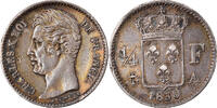 France 1/4 Franc Monnaie, Charles X, Paris, Argent, Gadoury:353 -