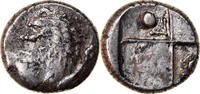 Hémidrachme Monnaie, Thrace, Chersonèse, Kardia, Argent -