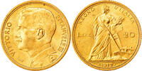 Italie 20 Lire Victor-Emmanuel III, Rome, Or, PCGS, Friedberg:28 -
