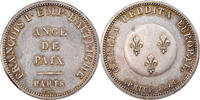 France 2 Francs Monnaie, François Ier, Ange de Paix, Autriche, Paris -