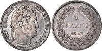 France Franc Monnaie, Louis-Philippe, Rouen, Argent, Gadoury:453 -