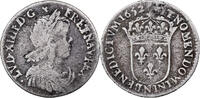 France 1/12 Ecu à la mèche longue Louis XIV, Montpellier, Argent -