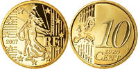 France 10 Euro Cent Paris, Proof, Laiton, Gadoury:4b., KM:1410 -
