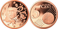 France 5 Euro Cent Paris, Proof, Copper Plated Steel, Gadoury:3 -