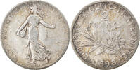 France 2 Francs Monnaie, Semeuse, Paris, Argent, Gadoury:532 -
