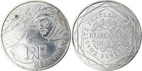 France 10 Euro Réunion, Paris, Argent, Gadoury:EU514, KM:1885 -
