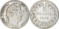 France 5 Francs Monnaie, Louis-Philippe, Paris, Argent, Gadoury:678 -