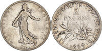 France 2 Francs Monnaie, Semeuse, Paris, Argent, Gadoury:532 -