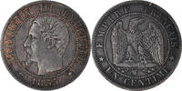 France Centime Monnaie, Napoléon III, Marseille, Bronze -