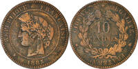France 10 Centimes Monnaie, Cérès, Paris, Bronze, Gadoury:265a -