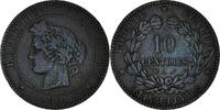 France 10 Centimes Monnaie, Cérès, Paris, Bronze, Gadoury:265a -