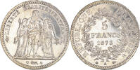 France 5 Francs Monnaie, Hercule, Paris, Argent, Gadoury:745a -