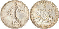 France 2 Francs Monnaie, Semeuse, Paris, Argent, Gadoury:532 -