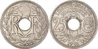 France 25 Centimes Monnaie, Lindauer, Souligné, Nickel -