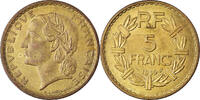 France 5 Francs Monnaie, Lavrillier, Bronze-Aluminium -