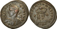 Follis Monnaie, Crispus, Londres, Bronze, RIC:250 -