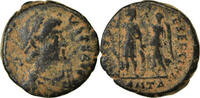 Nummus Monnaie, Arcadius, Antioche, Bronze, RIC:70 -