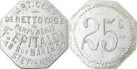 France 25 Centimes Monnaie, Parfumerie, Articles de Nettoyage, F. EPITALON, Saint-Etienne -