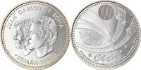 Espagne 12 Euro Spanish Presidency of the EU, Madrid, Argent -